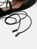 loft37 Leren ballerina's "Bye Bye" zwart