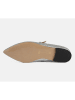 loft37 Leder-Spangenballerinas "Different Part" in Silber