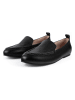 loft37 Leder-Mokassins in Schwarz