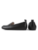 loft37 Leder-Mokassins in Schwarz