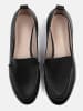loft37 Leder-Slipper "No Escape" in Schwarz