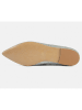 loft37 Leder-Ballerinas "Slow Motion" in Silber