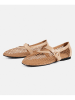 loft37 Leren slingballerina's "Spend My Day" beige