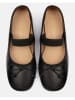loft37 Leren slingballerina's "Under Paris Sky" zwart