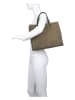 London Fog Schultertasche in Khaki - (B)35 x (H)30 x (T)11 cm