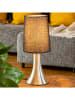 Nordheim Lampa stołowa LED w kolorze czarnym - wys. 15,5 x Ø 12,5 cm