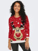 JDY Pullover "Lucia" in Rot