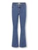 KIDS ONLY Uitlopende spijkerbroek "Mila" - slim fit - blauw