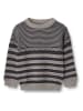 Wheat Trui "Janus" grijs/donkerblauw