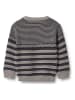 Wheat Pullover "Janus" in Grau/ Dunkelblau
