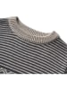 Wheat Pullover "Janus" in Grau/ Dunkelblau