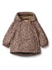 Wheat Winterjacke "Sascha" in Dunkelbraun/ Rosa