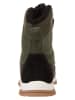 Lurchi Leder-Boots "Laurin Tex" in Khaki/ Schwarz