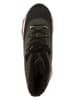 Lurchi Leder-Boots "Laurin Tex" in Khaki/ Schwarz
