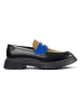 Camper Leder-Mokassins in Bunt