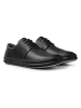 Camper Leder-Schnürschuhe in Schwarz
