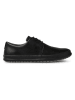Camper Leder-Schnürschuhe in Schwarz