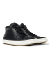 Camper Leder-Boots in Schwarz