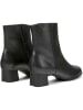 Camper Leder-Stiefeletten in Schwarz