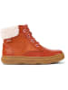 Camper Leder-Boots in Rot