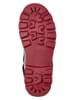 Camper Leren boots zwart/bordeaux