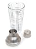 Homla Cocktailshaker ''Alcole'' zilverkleurig - 400 ml