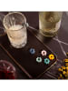 Homla 6er-Set: Glasmarkierungen ''Alcole'' in Bunt