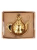 Homla Theezeef ''Jalo'' goudkleurig - (L)6 x (B)5 cm