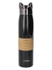 Homla Butelka termiczna "Foxy" w kolorze czarnym - 320 ml