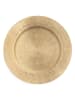 Homla Decoratief bord ''Raggi'' goudkleurig - Ø 33 cm