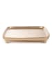 Homla Tablett ''Girona'' in Gold - (L)22 x (B)22 cm