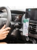 InnovaGoods KFZ smartphonehouder met snellaadapparaat zwart - (H)10,5 cm