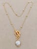 Luja Bijoux Vergulde ketting met hanger - (L)44 cm