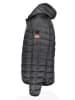 Geographical Norway Steppjacke in Schwarz