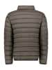 Geographical Norway Doorgestikte jas "Amigotal" kaki
