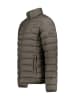 Geographical Norway Doorgestikte jas "Amigotal" kaki