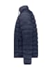Geographical Norway Doorgestikte jas "Amigotal" donkerblauw