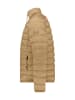 Geographical Norway Doorgestikte jas "Amigotal" taupe