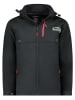 Geographical Norway Softshelljacke in Schwarz