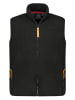 Geographical Norway Fleece bodywarmer zwart