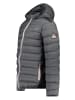 Geographical Norway Doorgestikte jas grijs