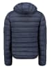 Geographical Norway Doorgestikte jas donkerblauw