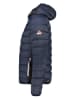Geographical Norway Doorgestikte jas donkerblauw