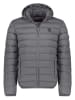 Geographical Norway Doorgestikte jas grijs