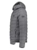 Geographical Norway Doorgestikte jas grijs