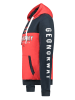Geographical Norway Hoodie in Rot/ Dunkelblau
