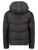 Geographical Norway Doorgestikte jas zwart