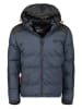 Geographical Norway Steppjacke in Dunkelblau/ Schwarz