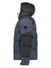 Geographical Norway Doorgestikte jas donkerblauw/zwart