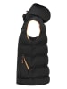 Geographical Norway Steppweste in Schwarz